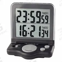 TRACEABLE Digital Timer: Adj Display (90° to 180°), 1/2 in x 5 1/2 in x 3 3/4 in, 1/2 in Overall Dp (MPN 5022). Key specifications — Clock Function Included: Yes; Count Direction: Count Down; Features: Adjustable Display (90° to 180°); Digital Display Screen Type: LCD; Alarm Type: Audible; Brand: TRACEABLE; Maximum Time Setting: 23 hrs, 59 minutes, 59 seconds.
