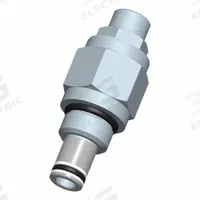 BUCHER HYDRAULICS Cartridge Valve: Screw-In, Screwdriver Adjustment, C08-20 Valve Cavity Size, RVPD (MPN RVPD-08-N-S-0-50). Key specifications — attr1012059: RVPD-08-N-S-0-50; attr1250696: RVPD; attr1011660: Nitrile; attr1011632: Screwdriver; attr1011635: BUCHER HYDRAULICS; attr1011636: Steel; attr1011644: C08-20.