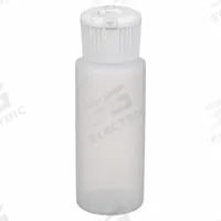 QORPAK Dispensing Bottle: HDPE, 60 mL, 2 fl oz, No Label, Closure Included, Dispensing, Non-Sterile (MPN PLC-03387). Key specifications — Body Color: Natural; Closure Color: White; Graduated: No; Brand: QORPAK; Closure Included: Yes; Bottle Imprinting: No Label.
