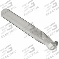 OSG Ball End Mill: Carbide, 2 Flute, 3/8" Mill Dia, 1" LOC, 2-1/2" OAL (MPN 402-3750-BN)