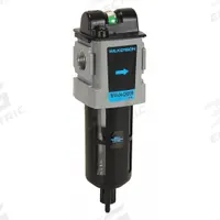 WILKERSON Compressed Air Filter: Coalescing, 1/2 in NPT, 0.5 micron, 85 cfm, 150 psi Max Op Pressure (MPN M18-04-BK00B). Key specifications — attr110055: M18; attr110008: WILKERSON.