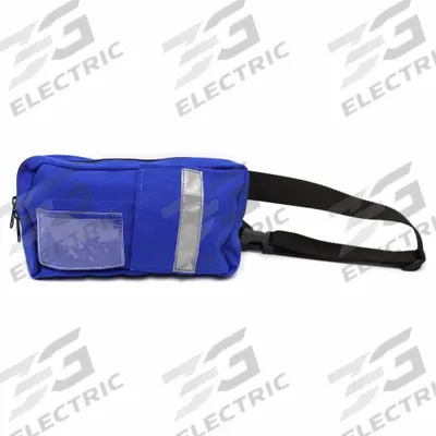 FIELDTEX Fanny Pack: 12 Components, Nylon, Fanny Pack, Royal Blue, No Medication Included - Fanny Pack Trauma Kits