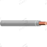 Wire: Copper, 12 AWG, 1 Conductors, Solid, Gray, 2,000 ft Lg, THHN/THWN (MPN 58026905). Key specifications — Voltage: 600 V; Brand: SOUTHWIRE.