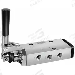 PARKER Manual Air Control Valve: 42, Four-Way / Three-Position, Lever, 3/8 in Female NPT, Aluminum (MPN 422CR024W). Key specifications — attr1084737: Aluminum; attr1084764: Manual Air Control Valve; attr1084778: Spool; attr1084767: 42; attr1084731: 422CR024W; attr1084739: PARKER; attr1084765: Detent; attr1084768: 42.