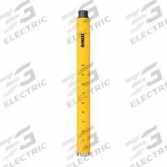 DEWALT Core Bit: 1 1/2 in Core Dia, 14 in Max Drilling Dp, 25 in Overall Lg (MPN DW55010). Key specifications — attr253756: Concrete; attr277144: DEWALT.