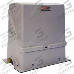HOT BOX Valve Enclosure: Fiberglass, 45 in Overall Ht, 26 in Overall Wd, 70 in Overall Lg, Beige (MPN HF026070045). Key specifications — Brand: HOT BOX; Material: Fiberglass; Color: Beige.