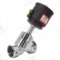 ASCO Angle Body Piston Valve: 2-Way, Normally Closed, 1 1/2 in Pipe Size, Stainless Steel Body (MPN 8290A064). Key specifications — Brand: ASCO; Nominal Pipe Size: 1-1/2 in; Operating Environment: Indoor.