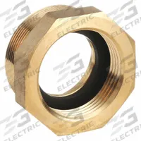 MOON AMERICAN Fire Hose Adapter: 1 1/2 in_2 in Compatible Pipe Size, NPH X NH, Straight, Brass, Hex (MPN 356-1522061). Key specifications — attr660750: NPH X NH; attr660755: 1-1/2 in x 2 in.
