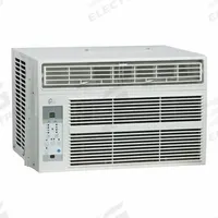 PERFECT AIRE Window Air Conditioner: 150 sq ft – 250 sq ft, 6,000 BtuH, 115V AC, 5-15P, Cooling Only (MPN 4PNC6000). Key specifications — Brand: PERFECT AIRE; Combined Energy Efficiency Ratio (CEER) Rating: 11.0; Voltage: 115V AC; NEMA Plug Configuration: 5-15P; Special Features_Broad: Remote Control.