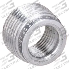APPLETON ELECTRIC Reducing Bushing - Haz Loc: Aluminum, 1/2 in_2 in Trade Size (MPN RB200-50A). Key specifications — Reduction Size: 2 in to 1/2 in; Brand: APPLETON ELECTRIC.