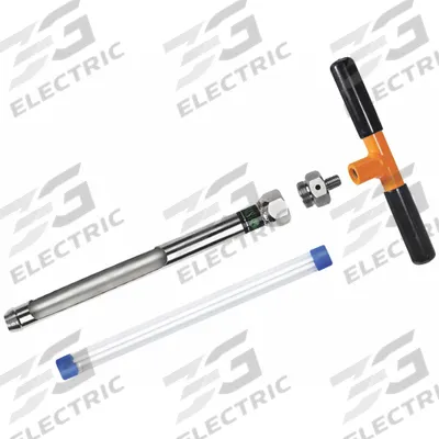 AMS Soil Recovery Probe: Nickel Plated 4130 Alloy Steel, Threaded - Soil Probes