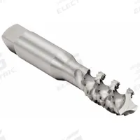 CLEVELAND Spiral Flute Tap: 5/16"-18 UNC, H3 / 2B, 3 Flute, Bottoming Chamfer, High Speed Steel (MPN C58571)