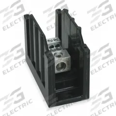 BUSSMANN Power Distribution Block: Open, Lug, Lug, 14 AWG – 2/0 AWG For Line Side Wire Sizes (MPN 16321-1). Key specifications — attr1361688: Surface; attr1308686: BUSSMANN; attr1361672: Copper.