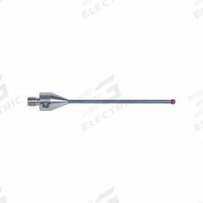 INSIZE M4 Stylus: CMM Straight Stylus, Ball, Straight, 0.2 in Ruby Ball Tip - Straight CMM Styli