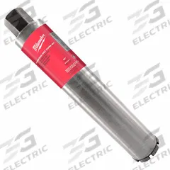 MILWAUKEE Coring Bit: 2 in Core Dia, 15 in Max Drilling Dp, 15 in Overall Lg (MPN 48-17-2020). Key specifications — attr253756: Rebar; attr277144: MILWAUKEE.