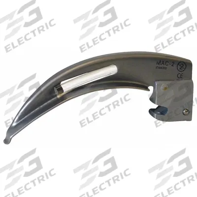 MEDSOURCE Laryngoscope Blade: MacIntosh, 2 Blade Size, Fiber Optic - Laryngoscope Blades