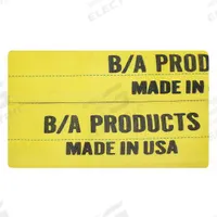 B/A PRODUCTS CO. Cover Pad: Wear Pad, Web Slings, 12 in Compatible Sling Wd, Polyester, Yellow (MPN 9-12-PAD). Key specifications — attr994223: 9-12-PAD; attr994224: Yellow; attr994239: B/A PRODUCTS CO.; attr994232: Polyester; attr994227: Web Slings.