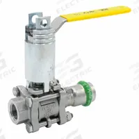 APOLLO Ball Valve: 2 in, Stainless Steel, Straight Valve Body, Press x NPT, Full Port Ball Port (MPN 123457480). Key specifications — Brand: APOLLO; Handle: Lever.