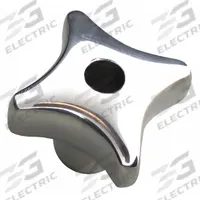 APPROVED VENDOR Hand Knob: 4 Point, Stainless Steel, 3/8"-16 Thread, 1.96 in Dia (MPN 65023). Key specifications — Brand: APPROVED VENDOR.