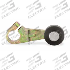 TELEMECANIQUE SENSORS Limit Switch Lever Arm: Roller Lever, Fixed, 1.38 in Arm/Operator Lg - Max (MPN 9007BA11). Key specifications — Brand: TELEMECANIQUE SENSORS; Compatible with Series: 9007C; Roller Position: Outside Offset; Actuator Style: Rotary Lever Roller.