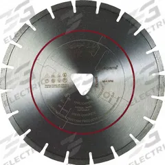HUSQVARNA Diamond Saw Blade: Green Concrete, 14 in Blade Dia., Wet, For Soft Cut Saw, Good (MPN FLX14-3000PV 14). Key specifications — attr1097734: Wet; attr1097738: Soft Cut Saw; attr1097751: HUSQVARNA.