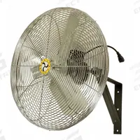 AIRMASTER FAN Mounted Fan: 24 in Blade Dia, 115V AC, 1/4 hp Motor HP, Ceiling/Wall Mount, Bracket (MPN 71572). Key specifications — Brand: AIRMASTER FAN; Voltage: 115V AC; Number of Speeds: 3; Fan Mounting Location: Wall; Oscillation: Non-Oscillating; Mounting Type: Bracket.