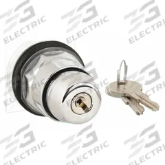 SCHNEIDER ELECTRIC Keyed Selector Switch: 2 Position, 30 mm Panel Mounting Size, Series 9001K (MPN 9001KS11K1). Key specifications — Manufacturer Part Number: 9001KS11K1; Brand: SCHNEIDER; Switch Action: Maintained/Maintained; Key Removal Position: Left.