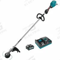 MAKITA String Trimmer Kit: 17 in Cutting Wd, Drive Shaft Shaft, 72 in Shaft Lg, Not Capable, 30 cc (MPN GRU04M1). Key specifications — attr975803: 72 in; attr975783: MAKITA; attr975787: 17 in; attr975804: Drive Shaft; attr975780: 4.0 Ah; attr987328: No.