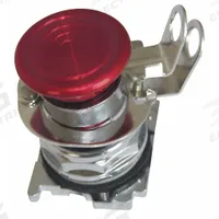 EATON Padlock Attachment: 30 mm Panel Mounting Dia, Mushroom Head Push Buttons, Red, 10250T (MPN 10250TA45). Key specifications — Brand: EATON; Compatible Product Type: Mushroom Head Push Buttons; Compatible with Series: 10250T.