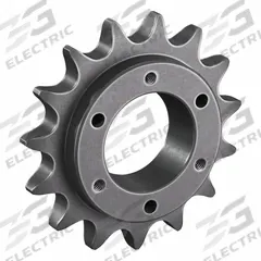TSUBAKI Sprocket: For 50 Chain, 15 Teeth, 3.006 in Pitch Dia, 3.32 in Outside Dia, Steel (MPN 50JA15). Key specifications — Brand: TSUBAKI; Required Bushing Series: JA.