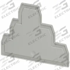 SCHNEIDER End Barrier: Screw Mount, Gray, Screw Terminals (MPN NSYTRACE26). Key specifications — attr1307181: NSYTRV26T; attr1307182: Screw Terminals; attr1307177: SCHNEIDER; attr1307201: Screw Mount.