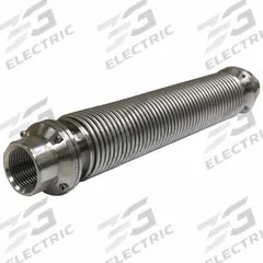 CALBRITE Expansion Deflection Fitting: Elbow, 1.92 in Inside Dia, 316 Stainless Steel, NPT (MPN S61500EXDF). Key specifications — Conduit Fitting Type: Elbow; Material: 316 Stainless Steel; Thread Size: 1-1/2 in-11-1/2; Thread Type: NPT; Compatible Conduit Type: Stainless IMC, Threaded Rigid Conduit; Brand: CALBRITE.