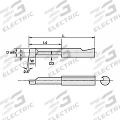 WIDIA Parting and Grooving Insert (MPN 2836524)