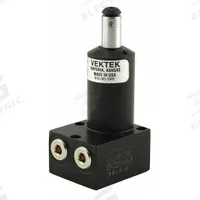 VEKTEK Swing Clamp Hydraulic Cylinders: Double Acting, 450 lbf Clamping Force, 0.57 in Total Stroke (MPN 15-2205-03-S). Key specifications — attr95671: 0.098 sq in; attr95672: Straight; attr97405: 15-2205-03-S; attr98896: VEKTEK.