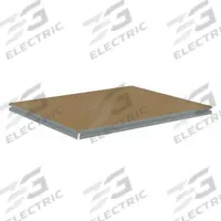 TENNSCO Shelf: 48 in x 36 in, 850 lb Load Capacity, Particleboard, Gray, Shelf (MPN ZBES-4836D). Key specifications — Decking Material: Particleboard; Includes: (4) Beams; Decking Finish: Unfinished; Shelf Configuration: Single Straight; Color: Gray; Frame Material: Steel; Brand: TENNSCO; Frame Finish: Zinc Plated.