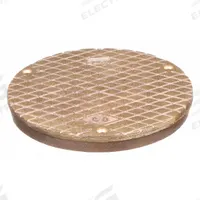 ZURN Cover: 5 5/8 in Overall Dia, 6 1/4 in Overall Ht, Bronze, Unfinished, Bronze, Screw-In (MPN PB1400-CVR-2-3IC-USA). Key specifications — Color: Bronze; Brand: ZURN; Finish: Unfinished.