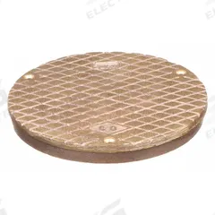 ZURN Cover: 5 5/8 in Overall Dia, 6 1/4 in Overall Ht, Bronze, Unfinished, Bronze, Screw-In (MPN PB1400-CVR-2-3IC-USA). Key specifications — Color: Bronze; Brand: ZURN; Finish: Unfinished.