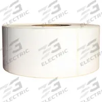 APPROVED VENDOR Barcode Printer Label: 4 in Label Wd, 8 in Label Ht, White, 3 in Core Dia., Matte (MPN 60DX35). Key specifications — Brand: APPROVED VENDOR; Label Color: White; Perforation: Perforated; Adhesive Material: Permanent; Label Finish: Matte.