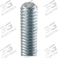APPROVED VENDOR Fully Threaded Rod: 7/16"-14 Thread Size, Steel, Zinc-Plated, Left Hand, 3 ft Lg (MPN TRI20430LHX3-001P)
