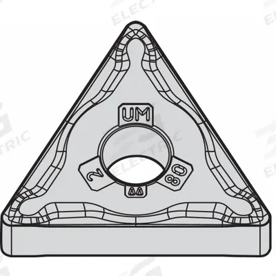 WIDIA Triangle Turning Insert: TNMG432UM - Triangle (T) Indexable Turning Inserts