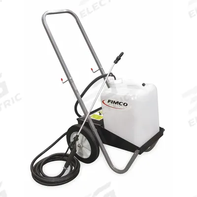 FIMCO Cordless Cart Sprayer: Spot, 5 gal Tank, Poly Tank, 25 ft Max Spray Distance - Lawn, Garden & Agriculture Sprayers