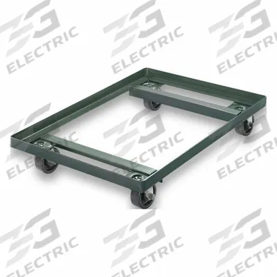 CHICAGO METALLIC Sheet Pan Dolly: 800 lb Max Load Capacity, 4 1/4 in Overall Ht, Steel - Sheet Pan & Tray Dollies