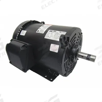 Dayton General Purpose Motor: Rigid Base Mount, Totally Enclosed Fan Cooled, 2 hp - Rigid Base 3-Phase General Purpose AC Motors