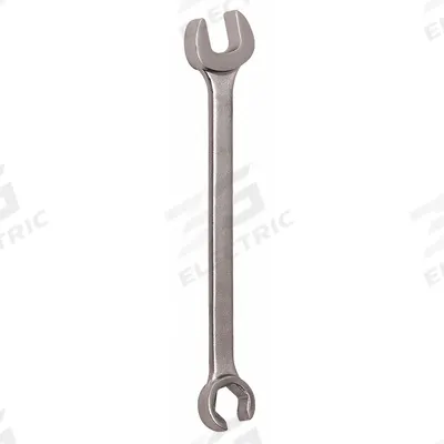 PROTO Flare Nut Wrench: Alloy Steel, Satin, 3/8 in Head Size - SAE, Double End, Standard-Head, 6-Point Flare Nut Wrenches