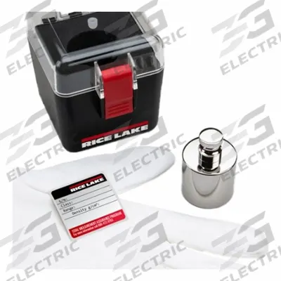 RICE LAKE WEIGHING Calibration Weight Kit: 5 kg Nominal Mass, Cylinder Calibration Wt - Class 2 Calibration Weights