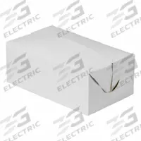 APPROVED VENDOR Disposable Carry-Out Food Container: 2 3/4 in Ht, 4 1/4 in Wd, 7 in Dp, 250 PK (MPN 3812). Key specifications — Brand: APPROVED VENDOR; Material: Paperboard; Microwave Safe: No; Product Type: Fast Top Box; Shape: Rectangular; Closure Type: Tuck Top Lid.