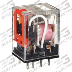OMRON General Purpose Relay: Socket Mounted, 10 A Current Rating, 120V AC, DPDT, 8 Pins/Terminals (MPN MY2IN-AC110/120(S)). Key specifications — Brand: OMRON; Base Type: Square; Mounting Style: Plug-In; Pin Shape: Round; Electrical Connection: Plug-In; Manufacturer Part Number: MY2IN-AC110/120(S); Series: MY Series.