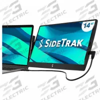 LUXOR Portable Monitor: 14 in Diagonal Screen Size, 3/4 in Dp, 8 in Ht, 13 in Wd, Black (MPN LTTL141). Key specifications — Color: Black; Brand: LUXOR; Input Type: USB; Mount Mechanism: Stick-On Magnets.