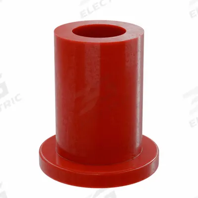 BUNTING BEARINGS Flanged Sleeve Bearing: PTFE, 3/16 in Bore, 5/16 in OD, 1/2 in Overall Lg - General Purpose Plastic Flanged Sleeve Bearings