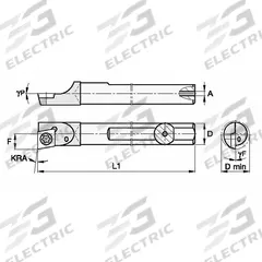 WIDIA Indexable Boring Bar: CCBI31260R (MPN 2832234). Key specifications — attr257292: CCBI31260R.